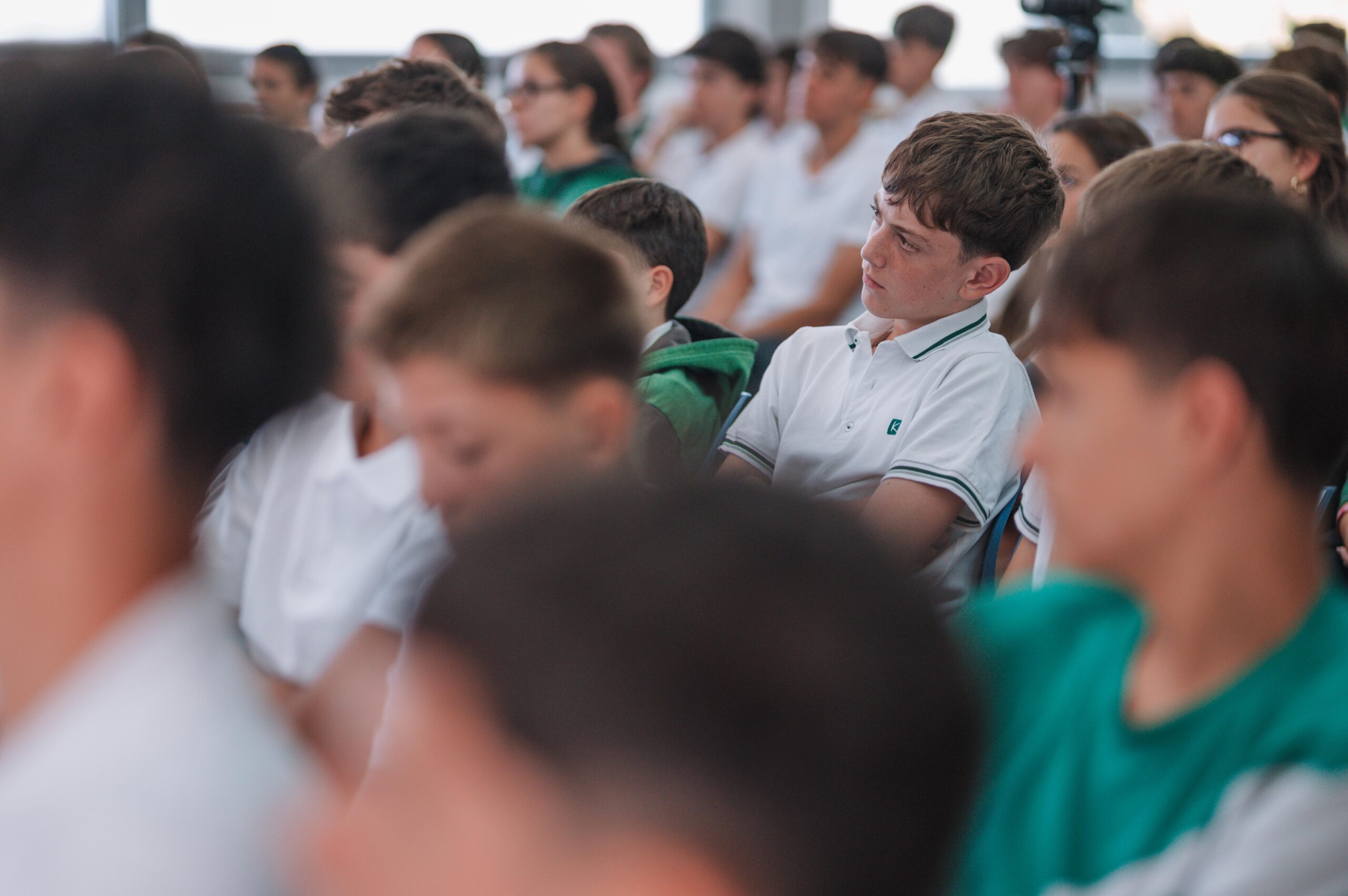 Testimonio de Grégoire Ahongbonon en el Colegio Kolbe
